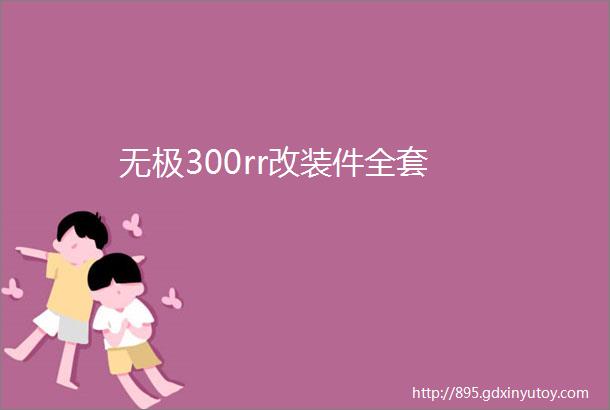 无极300rr改装件全套