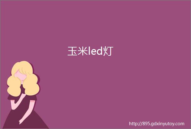 玉米led灯